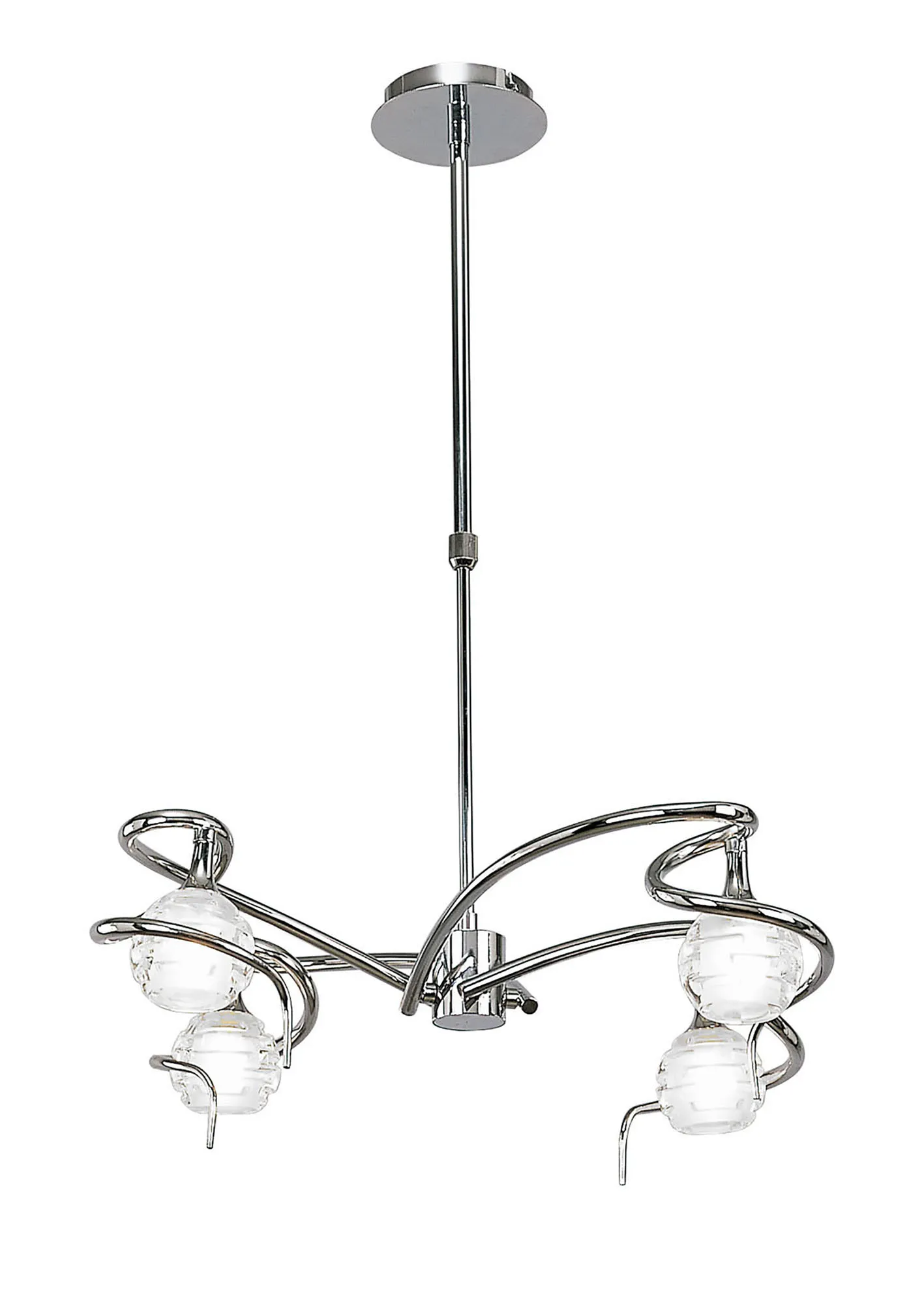 Dali Polished Chrome Ceiling Lights Mantra Multi Arm Fittings Dali Polished Chrome Ceiling Lights Mantra Multi Arm Fittings